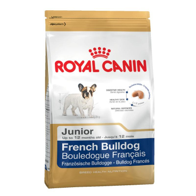 Роял Канин French Bulldog junior 10кг (д/франц.бульдога до 12мес) сухой д/щенков (777674)