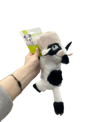 Игрушка (Nunbell) пищалка Корова 37х10х7см с отверстием для лакомств для собак Игрушка (Nunbell) пищалка Корова 37х10х7см с отверстием для лакомств для собак