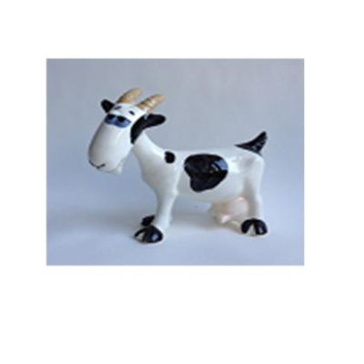 Скульптура (Зооник) Козочка (пегая) фарфоровая
