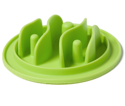 Миска (ZooOne) силиконовая рельефная (рыбки) игровая для медленного поедания корма, салатовая 15 см  21005 Миска (ZooOne) силиконовая рельефная (рыбки) игровая для медленного поедания корма, салатовая 15 см  21005