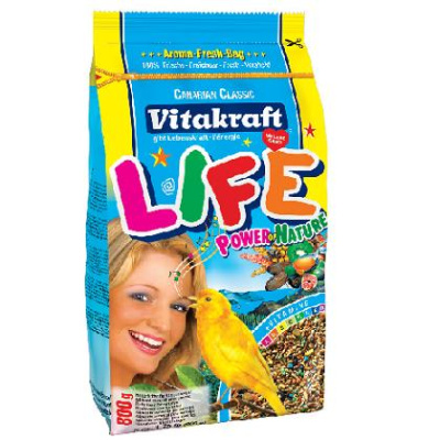 Витакрафт Life Power 800г д/канареек (214362)