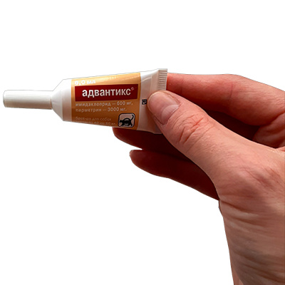 Адвантикс (Bayer) капли (4пип х 6мл) против паразитов для собак 40-60кг (ЛИЦЕНЗИЯ)