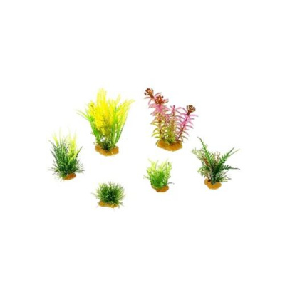 Набор (PRIME) 70403 пластиковых растений 6шт