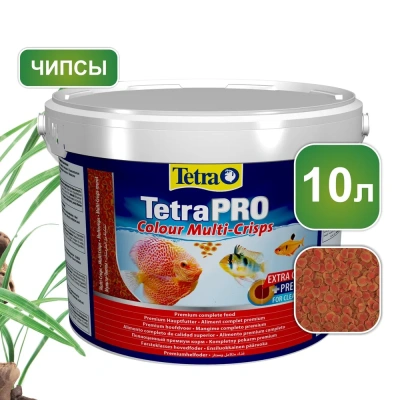 Tetra Pro Colour Multi Crisps 10л корм чипсы для усиления окраса рыб (140516)