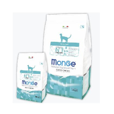 Монж (Monge) Cat Hairball 1,5кг (д/вывед.шерсти) сухой д/кошек (005234)