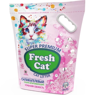 Наполнитель (FRESH CAT) 5л Утренняя свежесть 