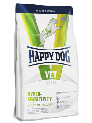 Happy Dog VET Diet Hypersensitivity 1кг п/кормовой неперенос-ти, монобелок для собак (097450)