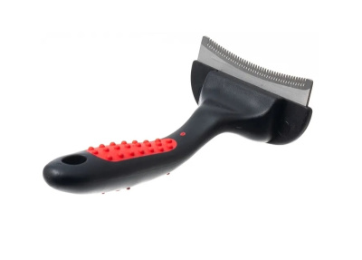 Расческа-триммер (Hello Pet) 42344L 44 крупных зуба, большой с изгибом