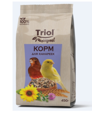 Triol Original 0,45кг корм для канареек (020799)