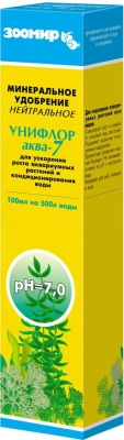 Удобрение (Зоомир) Унифлор (Аква-7)  для аквариумных растений нейтральное Удобрение (Зоомир) Унифлор (Аква-7)  для аквариумных растений нейтральное