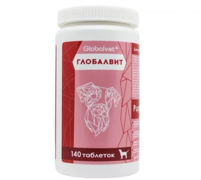 GlobalVet Puppy 140таб, 70г комплекс для щенков 