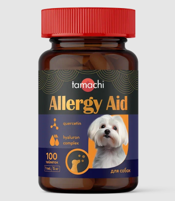 Tamachi Allergy Aid витаминно-минеральный комплекс 100таб для мелких собак (079431)