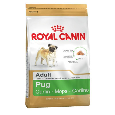 Роял Канин Pug 7,5кг (д/породы Мопс старше 10мес.) сухой д/собак (384099) Роял Канин Pug 7,5кг (д/породы Мопс старше 10мес.) сухой д/собак (384099)