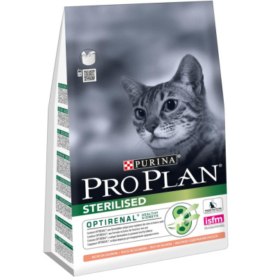 PRO PLAN Д/Кош Сух Кастр/Стерил Лосось 3 кг