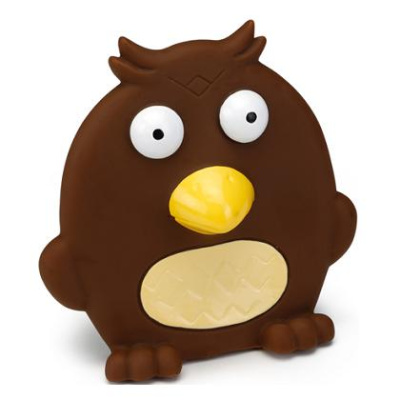 Игрушка Бизтис (Beeztees) 621144 Птица плоская коричневая, винил 14см