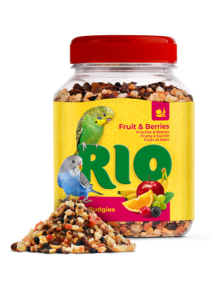 Rio 0,18кг лакомство Фруктово-ягодная смесь для волнистых попугайчиков