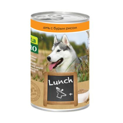 Вита ПРО (Vita PRO) Lunch 400г дичь, бурый рис консервы д/собак (534003)