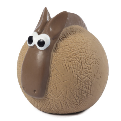 Игрушка (Triol) MINI DOGS Лошадка для собак мелких пород, латекс, 6см