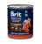 Brit Premium by Nature 0,85кг с говядиной и печенью консервы для взрослых собак всех пород (51151)