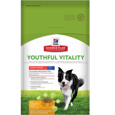 Hill's Dog  senior youthful vitality 10.0 (c 7 лет) сухой д/собак