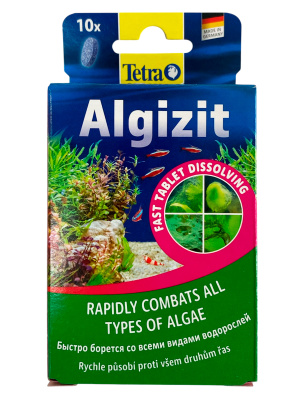 Tetra Aqua Algizit 10таб для быстрого уничтожения водорослей NEW
