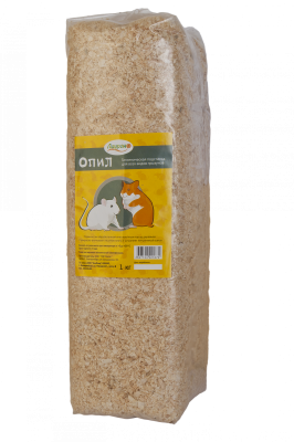 Опилки (Лаурон) 1кг гигиеническая подстилка для грызунов