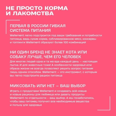 Wellement 0,35кг с индейкой и уткой сухой для кошек (003713)