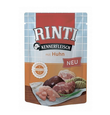 RINTI KENNERFLEISCH 0,4кг курица влажный корм для собак