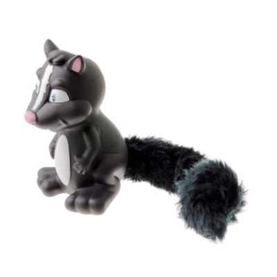Игрушка V.I.Pet Барсук с плюш. хвостом 11см винил, д/собак