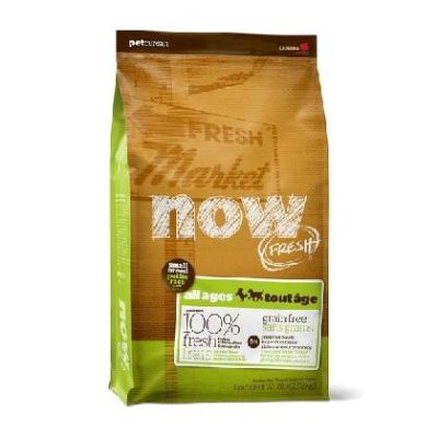 Now fresh 2.72 индейка+утка с овощами (д/мелких пород) беззерновой сухой д/собак (3445)