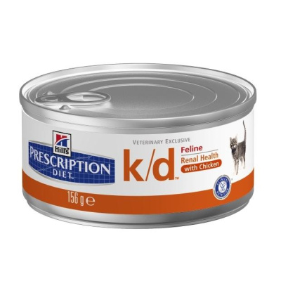 Hill's Cat 0.156 k/d (лечен.IIстадии поч.недост.) консервы д/кошек (9453)