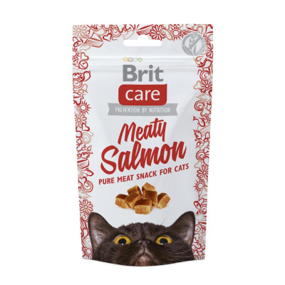 Брит Care: лакомство Meaty Salmon Лосось, 50 г д/кошек (521340)