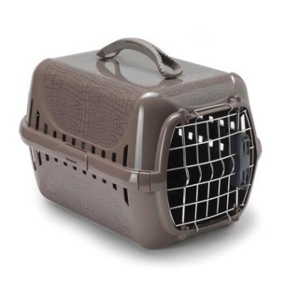 Переноска Модерна Trendy с металлической дверью на замке (51*31*34) Дикая природа