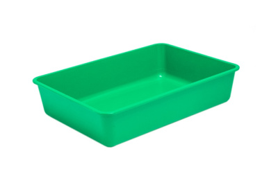 Туалет (Лаурон) глубокий д/кошек (42*30*15см) зеленый