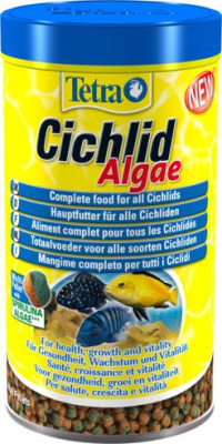 Tetra Cichlid Algae 0.500л мульти шарики,корм для травоядных цихлид, 0,165кг (197466) Tetra Cichlid Algae 0.500л мульти шарики,корм для травоядных цихлид, 0,165кг (197466)