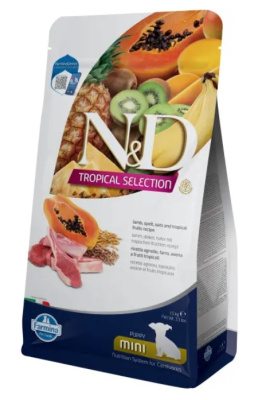 Farmina (Фармина) N&D Tropical Selection Dog 1,5кг ягненок для щенков мелких пород (042392)