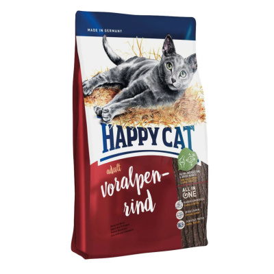 Хеппи Кет Adult 10кг альпийская говядина д/кошек (080131)