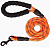 Поводок (PerseiLine) X-CORD шнур Ø10 мм мягкая ручка светоотражающий, 1,5 м оранжевый
