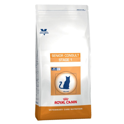 Роял Канин Senior consult stage1 400г (диета старше 7лет) сухой д/кошек и котов (799409)