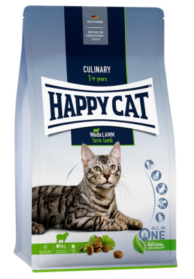 Happy Cat Culinary 0,3кг пастбищный ягненок сухой для кошек (140095)