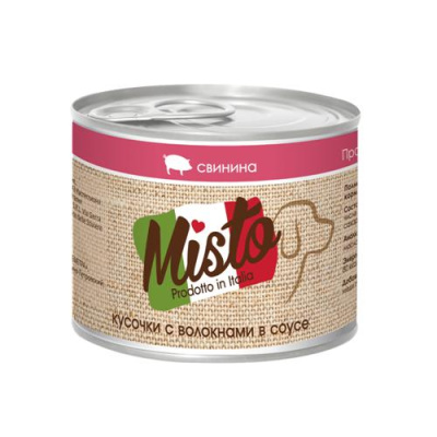 Вита ПРО (Vita PRO) 195г Misto свинина консервы д/собак (713618)