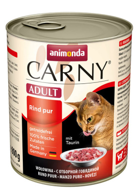 Анимонда Carny Adult 800г с отборной говядиной консервы д/взрослых кошек (837309)