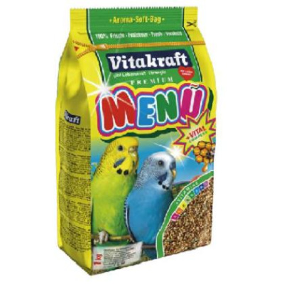 Витакрафт Menu Vital 500г основной д/волнистых попугаев (106193)