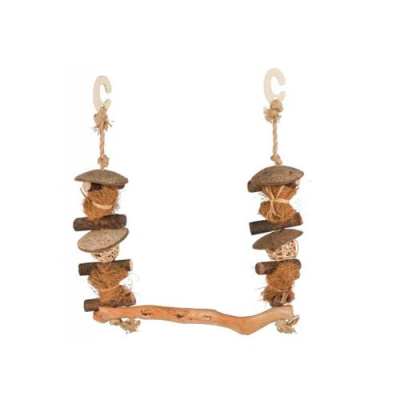 Иг.д/птиц Трикси Качели деревянные, 45*30 см