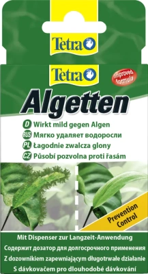 Средство для борьбы с водорослями (Tetra) Aqua Algetten 12таб 