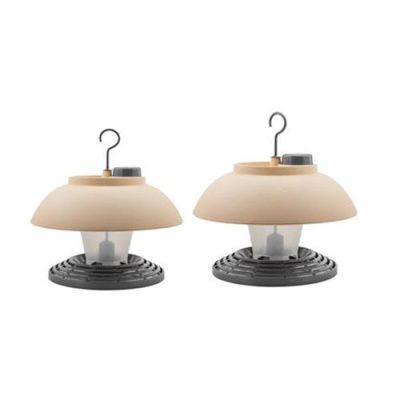 Кормушка Zoo-M Фонарик, уличная, подвесная, малая, D22см, пластик, д/птиц