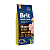 Brit Premium by Nature Dog Junior M 1кг курица и рис, сухой корм для щенков средних пород 1-12 месяцев (526314)