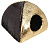 Дом-вигвам (PerseiLine) ХАМЕЛЕОН (меняет цвет) 40*40*40 золотисто-черный