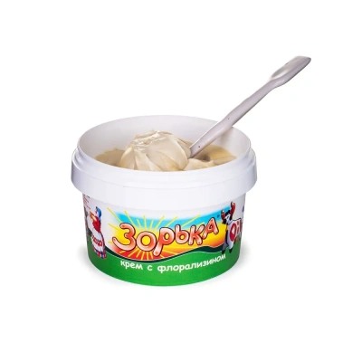Крем (Зорька) 0,2кг для доения с флорализином Крем (Зорька) 0,2кг для доения с флорализином