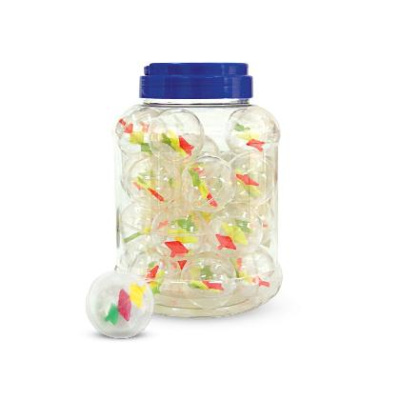 Игрушка (Triol) 3853 Погремушка-рыбка d=45мм, туба 25шт